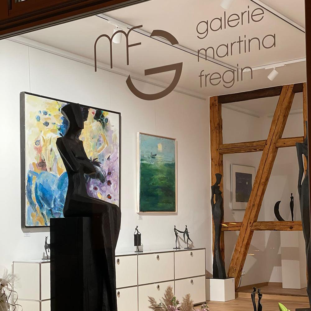 Galerie Martina Fregin Schaufenster